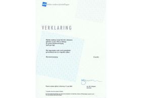  Certificaat hondentraining