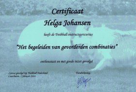 Certificaat hondentrainer